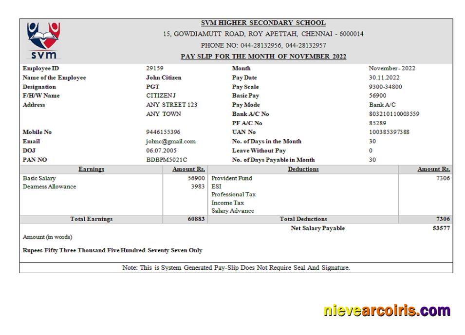 India SVM HIGHER SECONDARY SCHOOL educational company